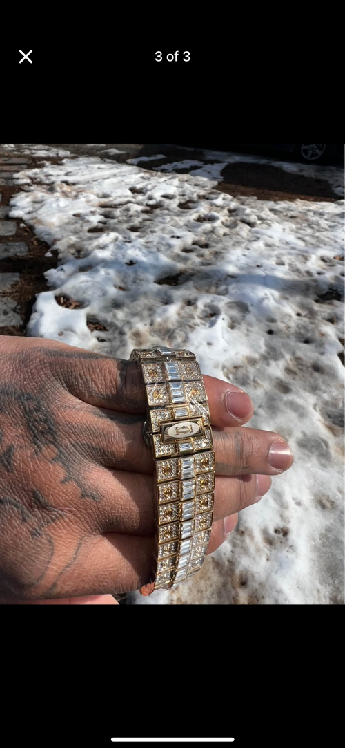 2-tone Gold “Carti” Watch